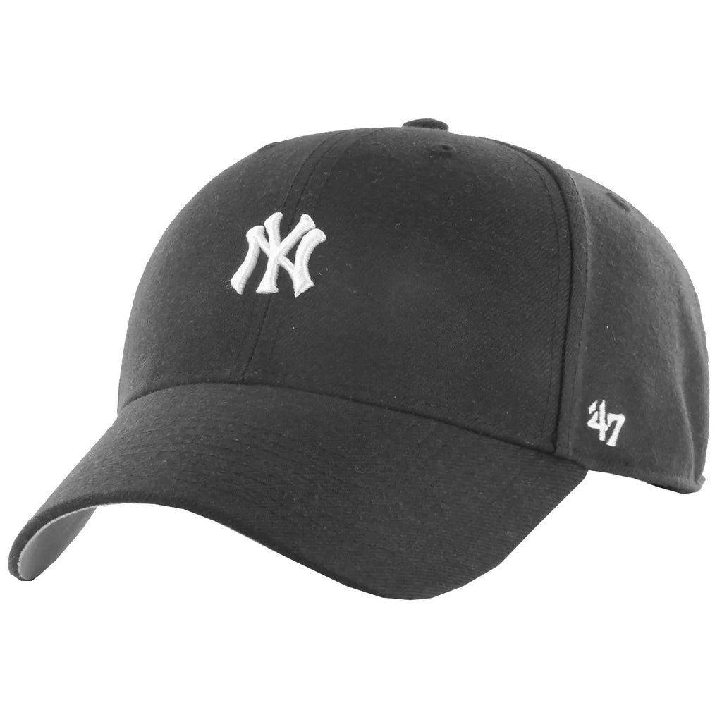47 Brand MLB New York Yankees Base Runner Cap B-BRMPS17WBP-BKA - Czarne