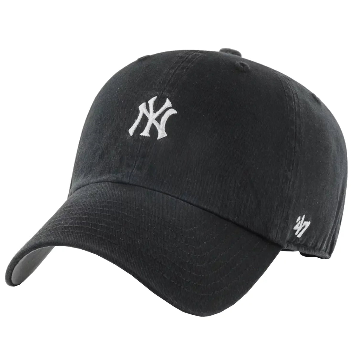 47 Brand MLB New York Yankees Base Runner Cap B-BSRNR17GWS-BKC - Czarne