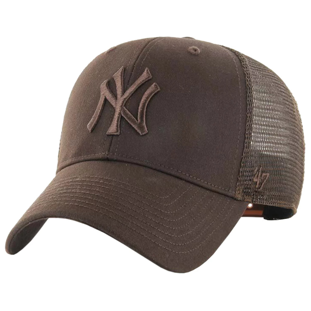 47 Brand MLB New York Yankees Branson Cap B-BRANS17CTP-BW - Brązowe