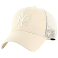 47 Brand MLB New York Yankees Branson Cap B-BRANS17CTP-NT - Beżowe