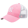47 Brand MLB New York Yankees Branson Cap B-BRANS17CTP-RSA - Różowe