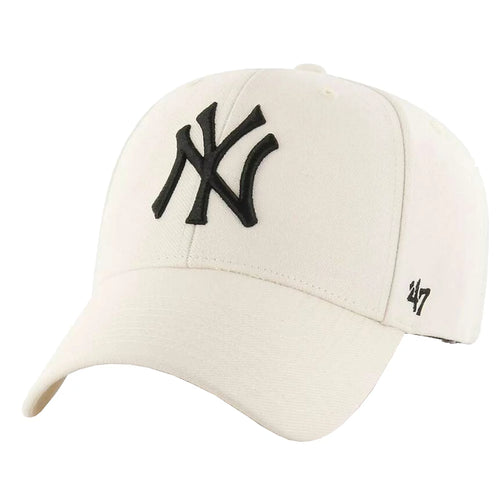 47 Brand MLB New York Yankees Cap B-MVPSP17WBP-NT - Beżowe