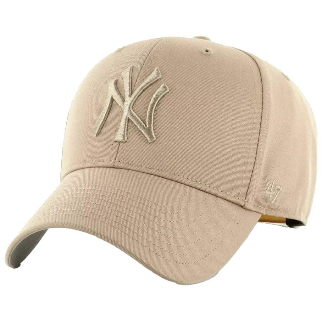 47 Brand MLB New York Yankees Kids Cap B-RAC17CTP-KHA - Beżowe
