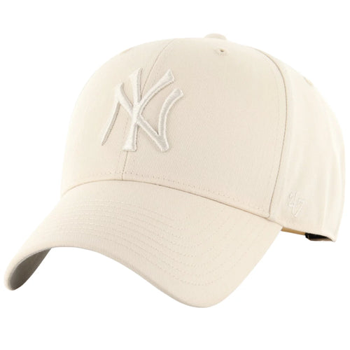 47 Brand MLB New York Yankees Kids Cap B-RAC17CTP-NTA - Beżowe