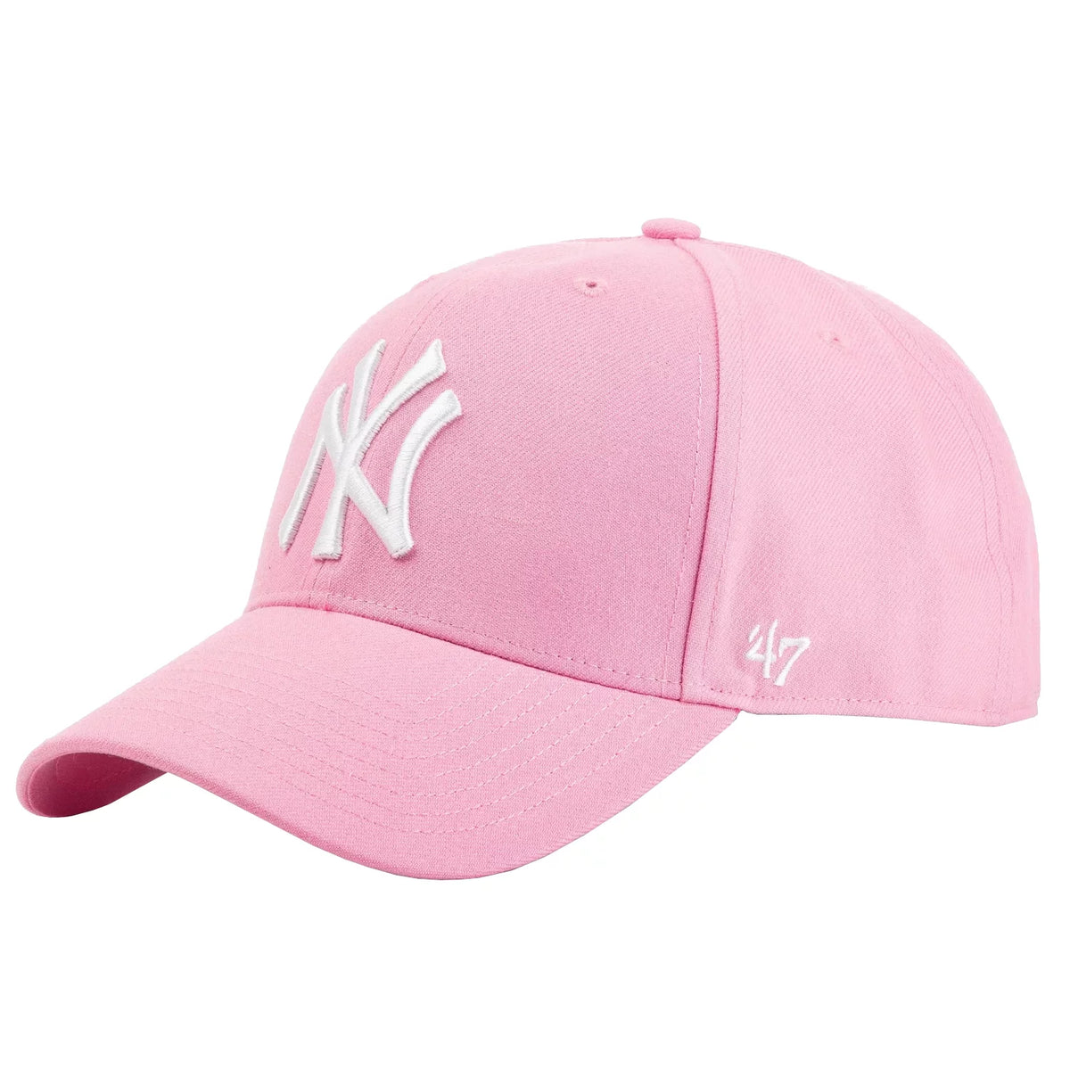 47 Brand New York Yankees MVP Cap B-MVPSP17WBP-RS - Różowe