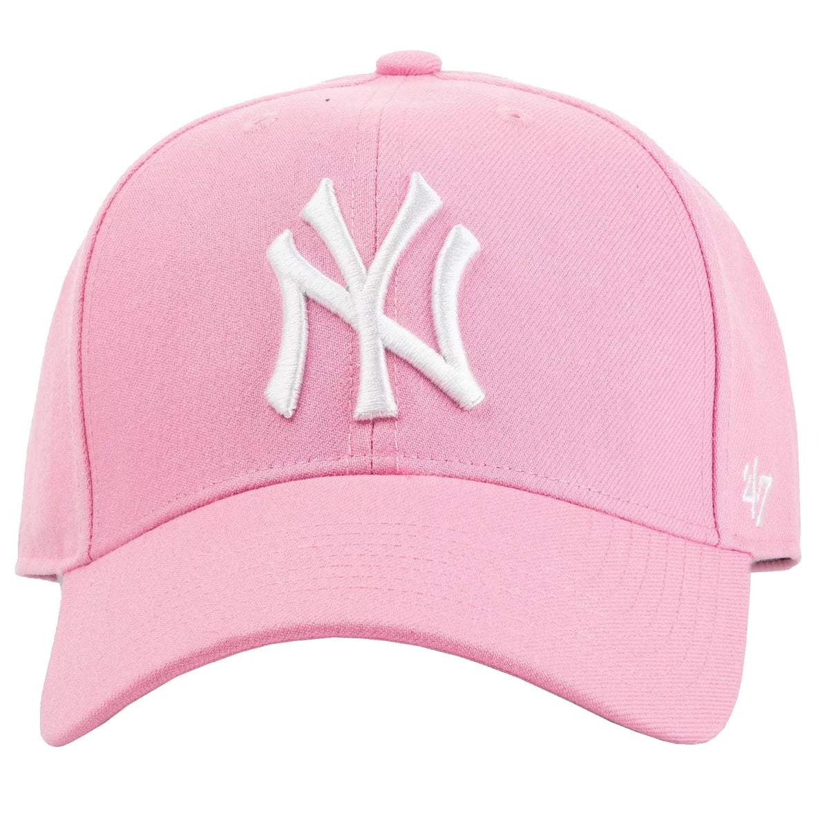 47 Brand New York Yankees MVP Cap B-MVPSP17WBP-RS - Różowe
