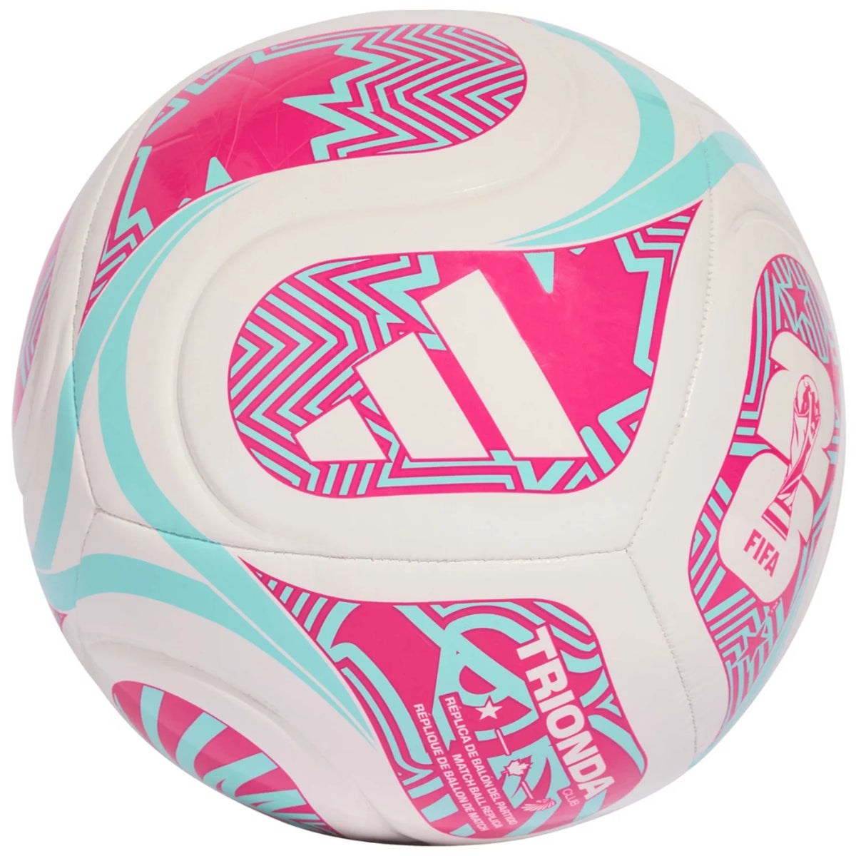 Adidas FIFA World Cup 26 Trionda Club Ball JD8054 - Białe