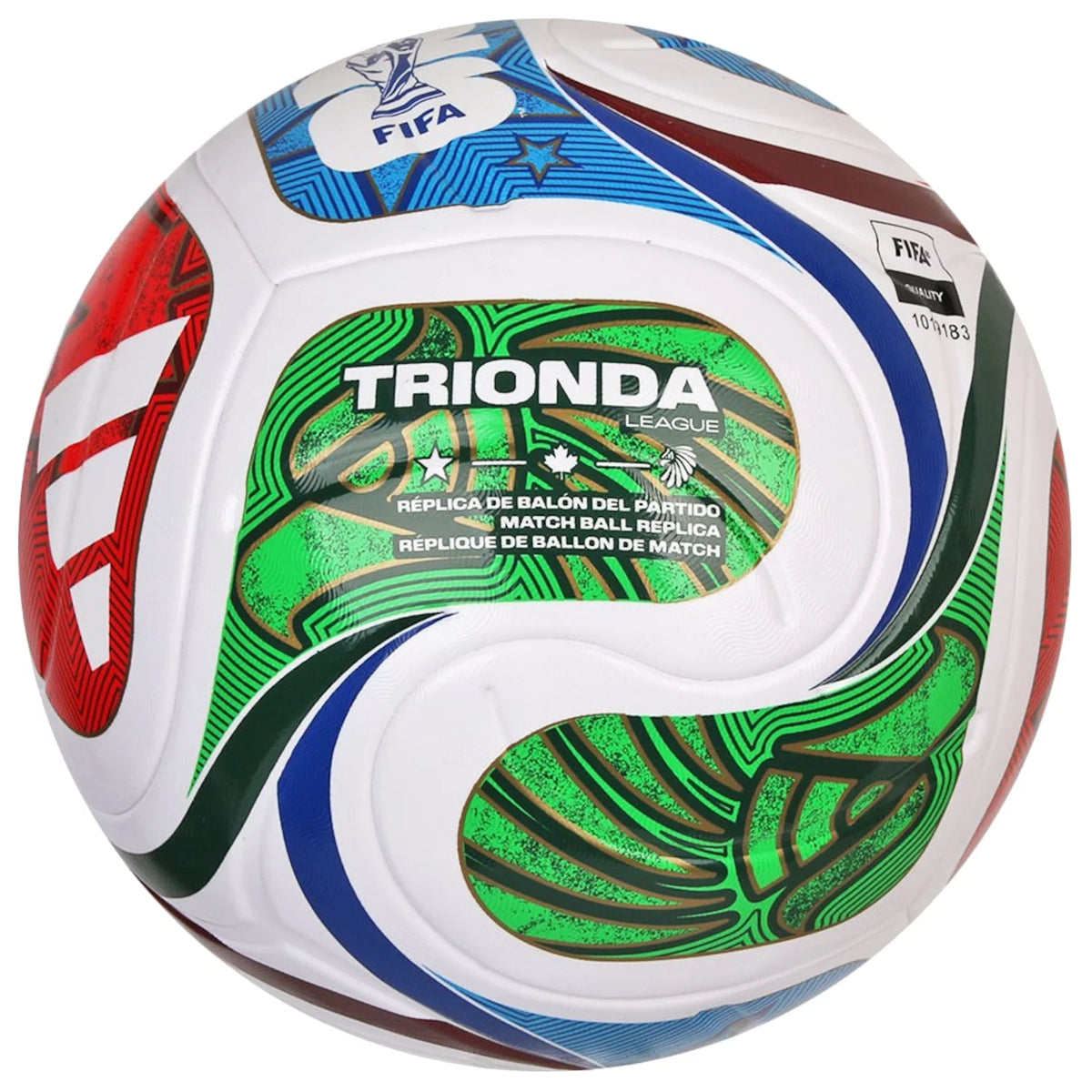 Adidas FIFA World Cup 26 Trionda League Box FIFA Quality Ball JD8045 - Białe