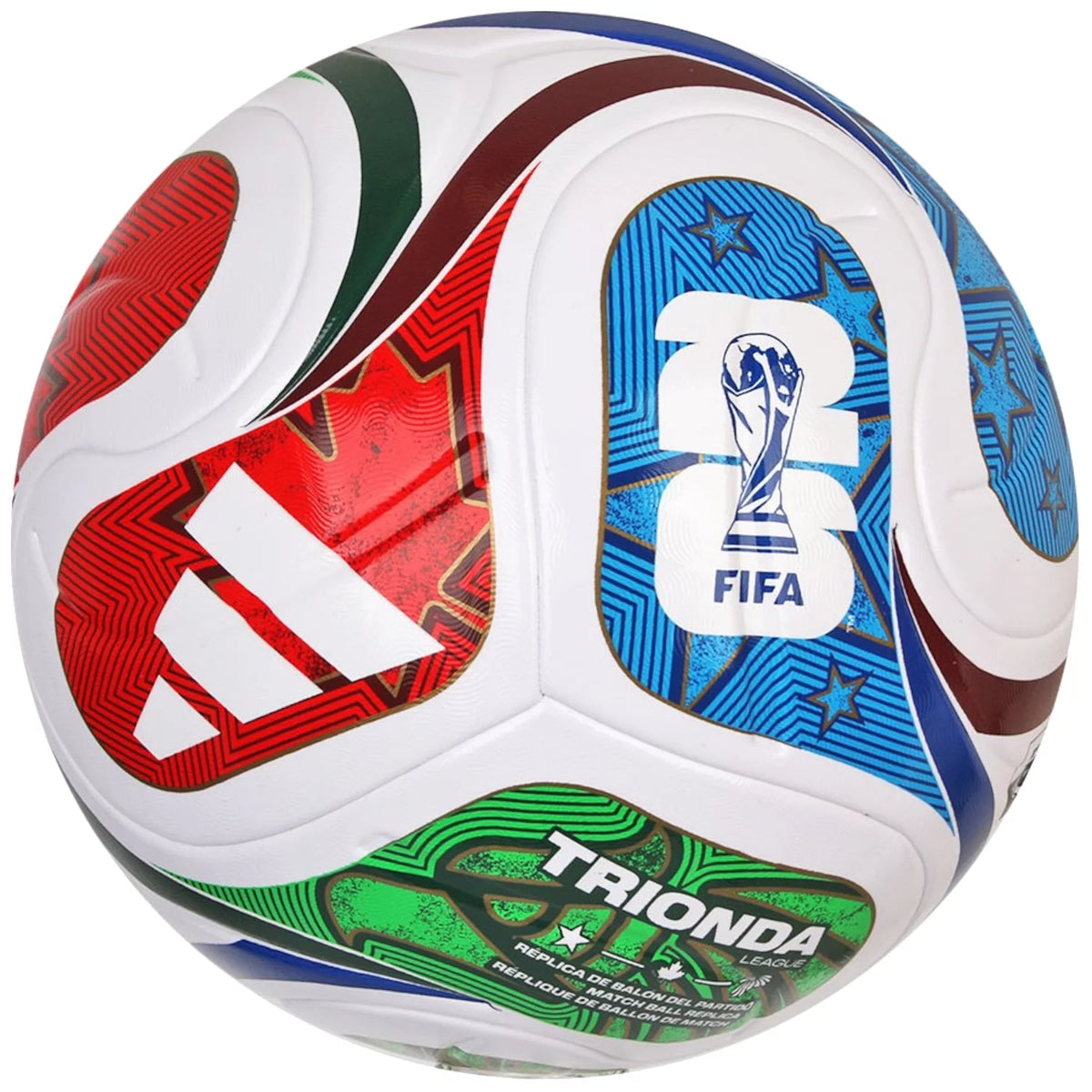 Adidas FIFA World Cup 26 Trionda League Box FIFA Quality Ball JD8045 - Białe