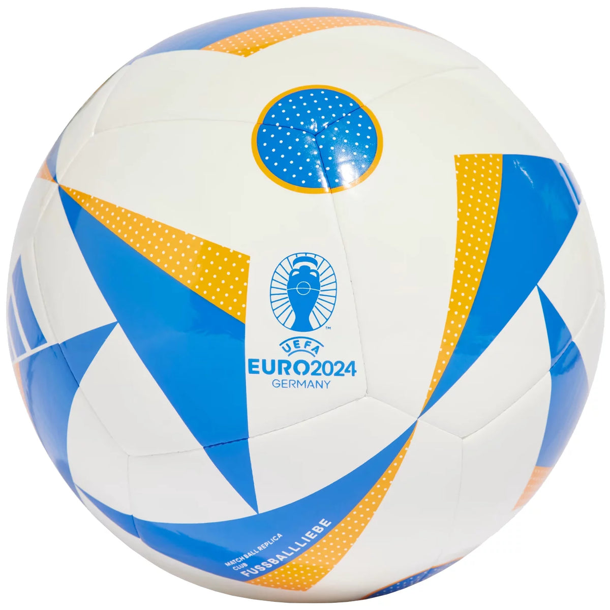 Adidas Fussballliebe Club Euro 2024 Ball IN9371 - Białe