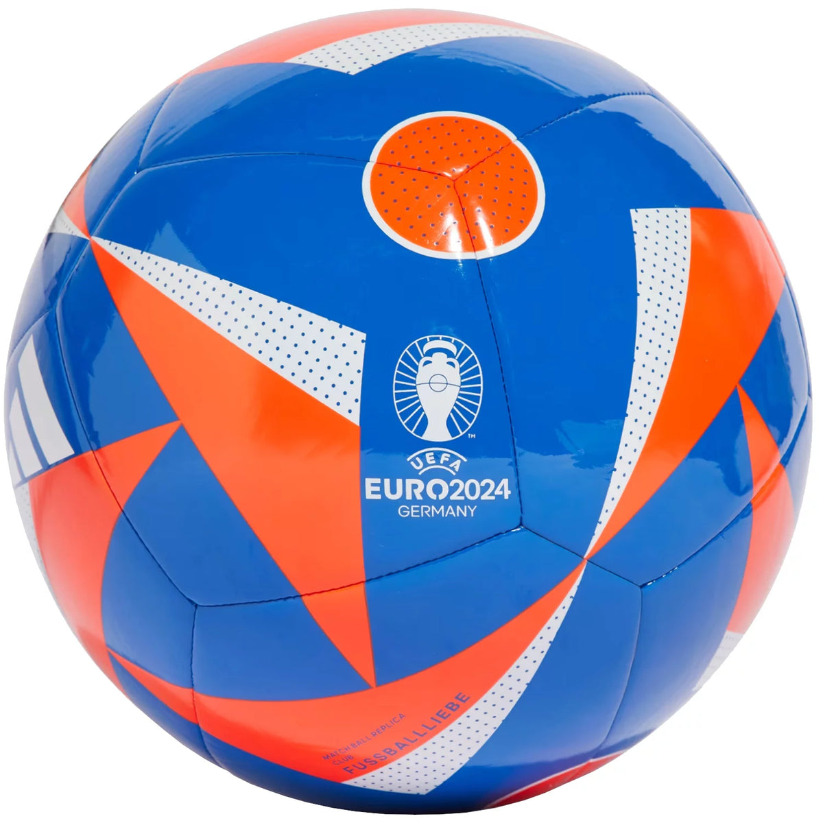 Adidas Fussballliebe Club Euro 2024 Ball IN9373 - Niebieskie