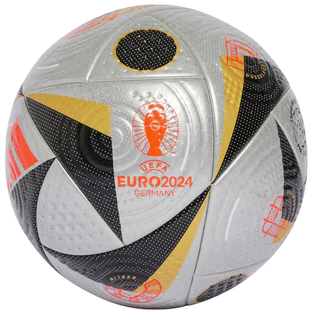 Adidas Fussballliebe Finale Euro 2024 FIFA Quality Pro Ball IS7436 - Srebrne