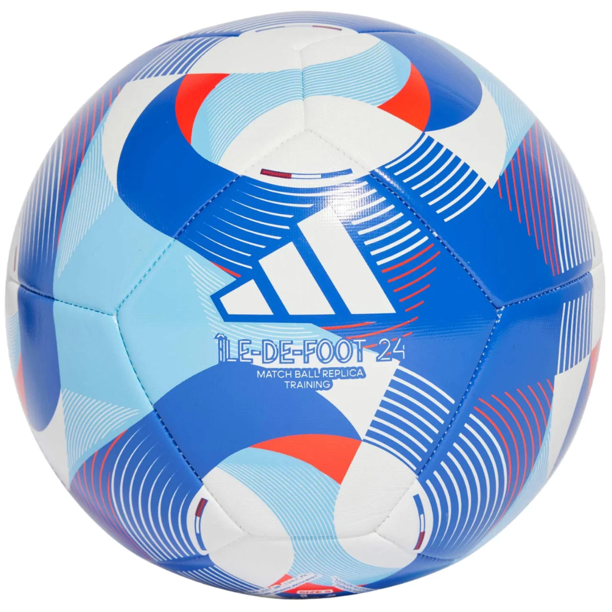 Adidas Ile-De-Foot 24 Olympics Training Ball IW6330 - Niebieskie