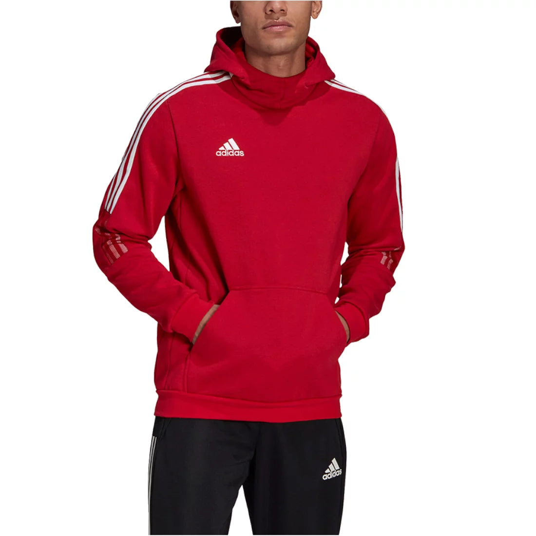 Adidas Tiro 21 Sweat Hoody GM7353 - Czerwone