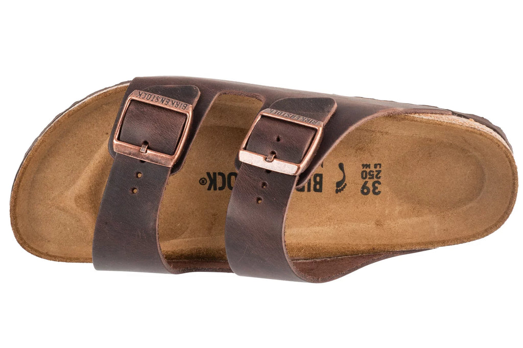 Birkenstock Arizona LEOI Habana 0052533 - Brązowe