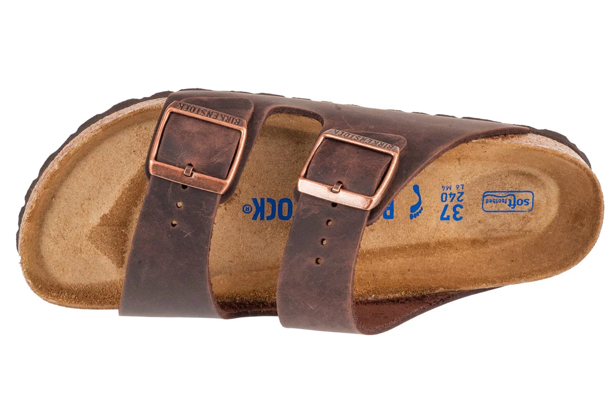Birkenstock Arizona SFB Habana 452763 - Brązowe