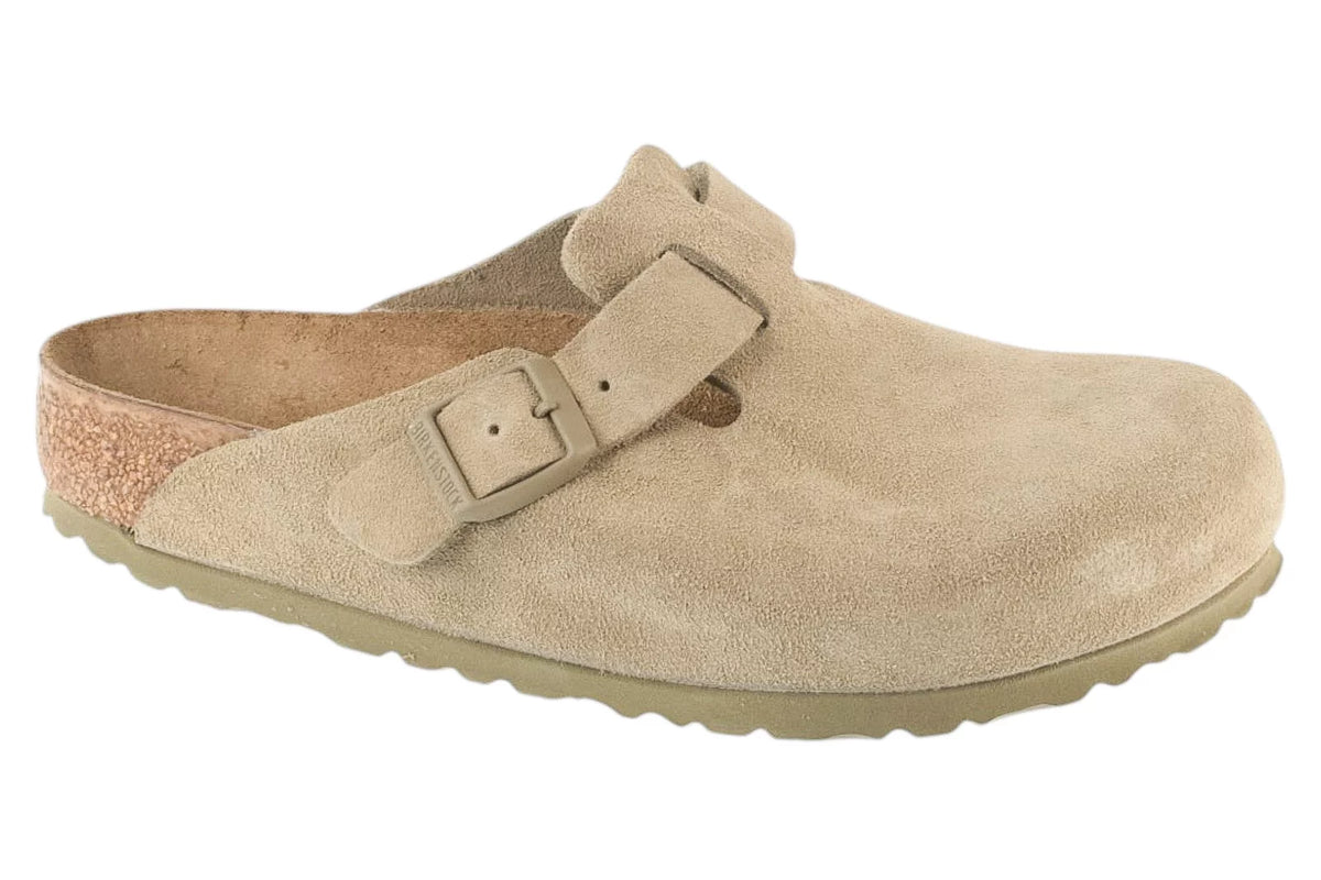 Birkenstock Boston Leather 1025788 - Beżowe