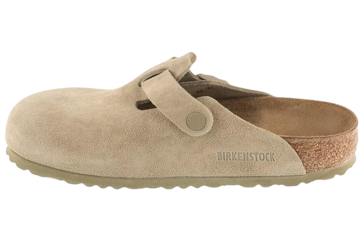 Birkenstock Boston Leather 1025788 - Beżowe