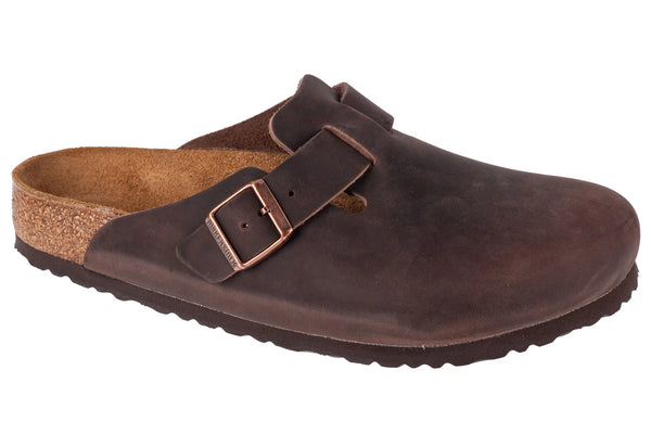 Birkenstock Boston LEOI 860131 - Brązowe