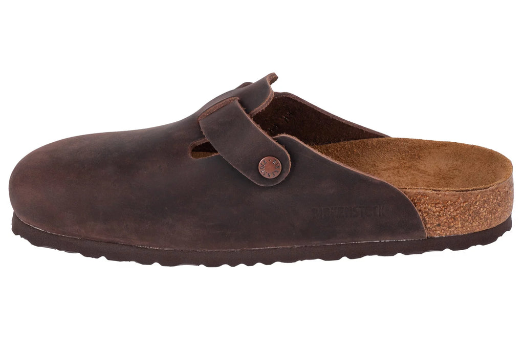 Birkenstock Boston LEOI 860131 - Brązowe