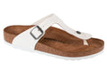 Birkenstock Gizeh BF 745531 - Białe