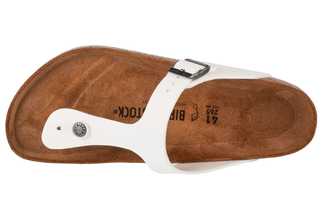 Birkenstock Gizeh BF 745531 - Białe