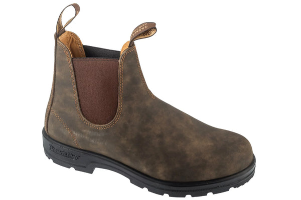 Blundstone Elastic Sided Boot Lined 585-RUSTIC - Brązowe