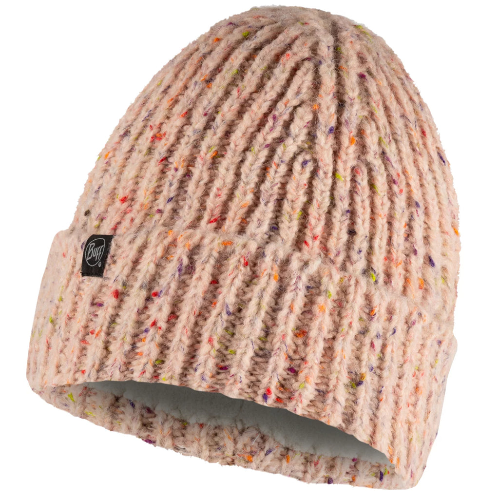 Buff Kim Knitted Fleece Hat Beanie 1296985081000 - Różowe