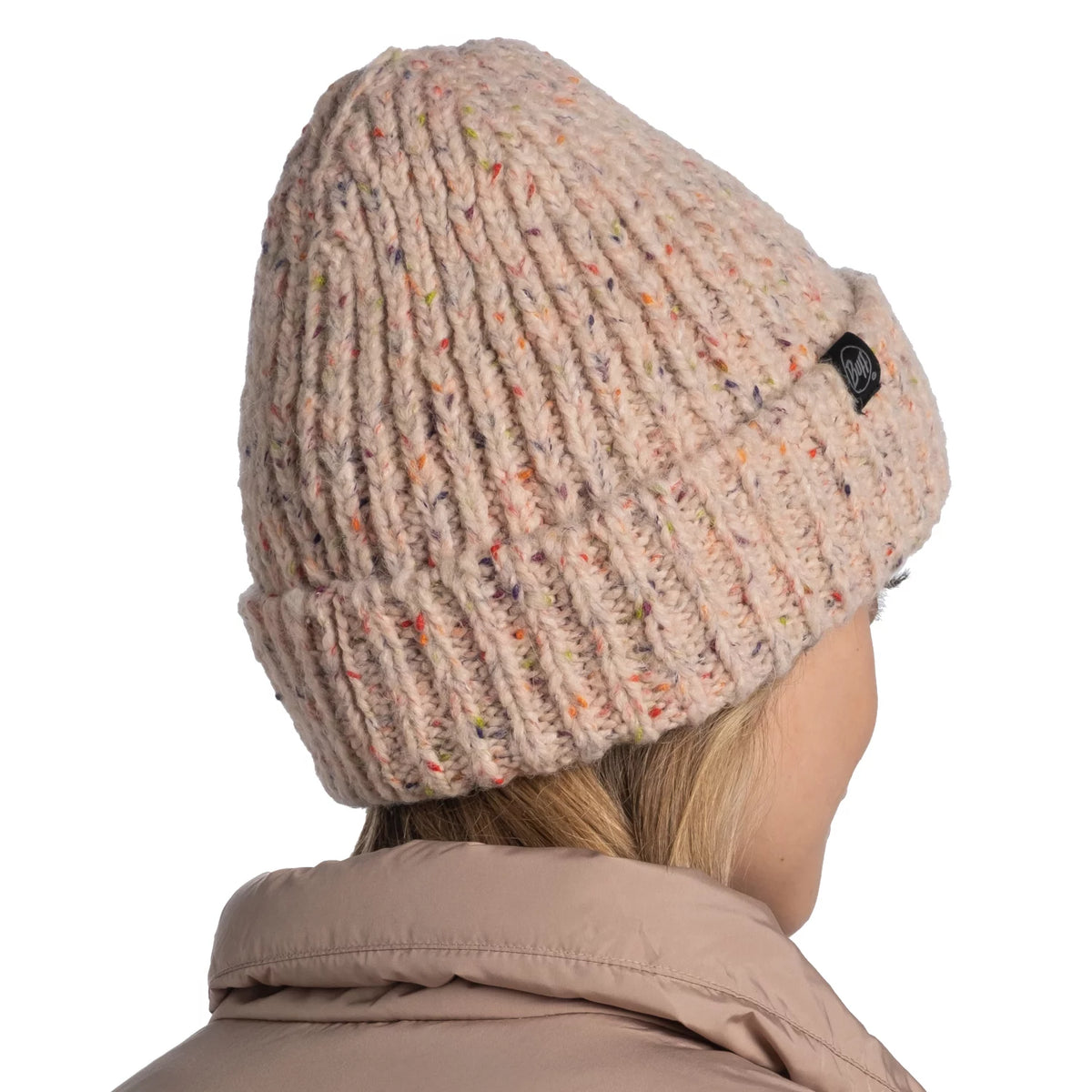 Buff Kim Knitted Fleece Hat Beanie 1296985081000 - Różowe