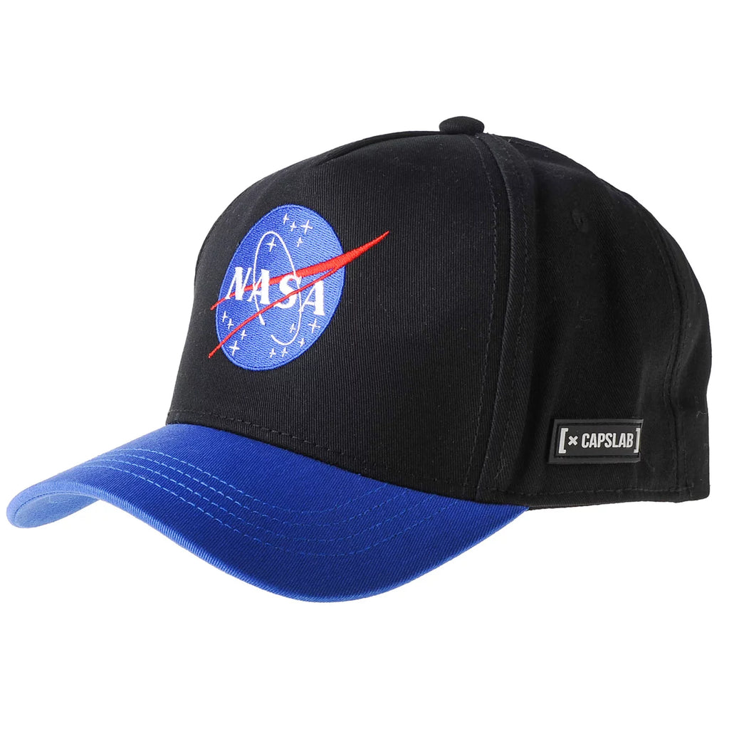 Capslab Space Mission NASA Cap CL-NASA-1-NAS2 - Czarne