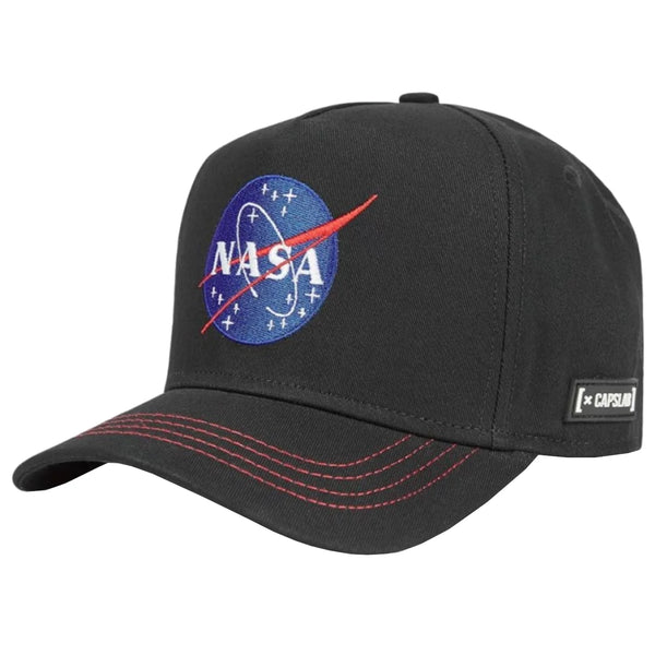 Capslab Space Mission NASA Cap CL-NASA-1-NAS5 - Czarne