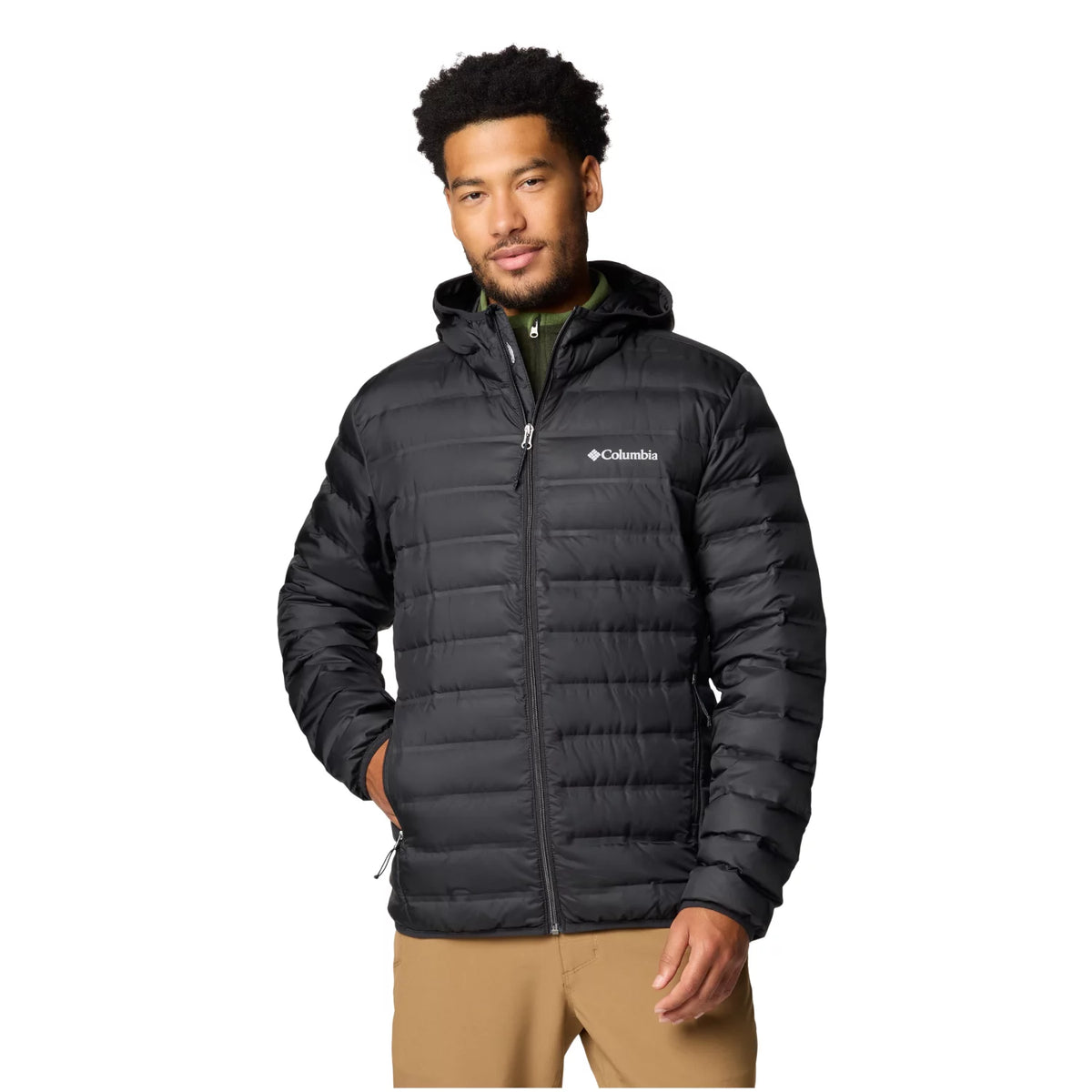 Columbia Lake 22 II Down Hooded Jacket 2086294010 - Czarne
