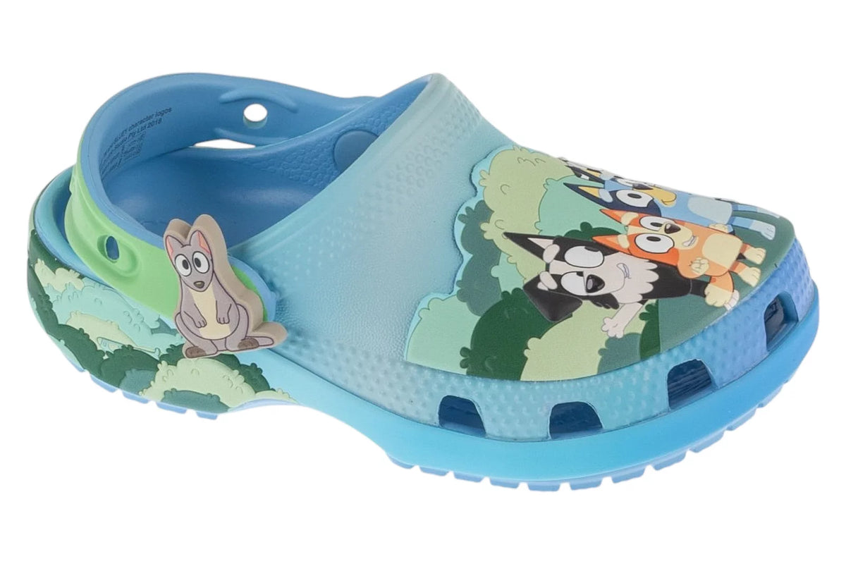 Crocs Classic Bluey Multi Clog T 212369-90H - Niebieskie