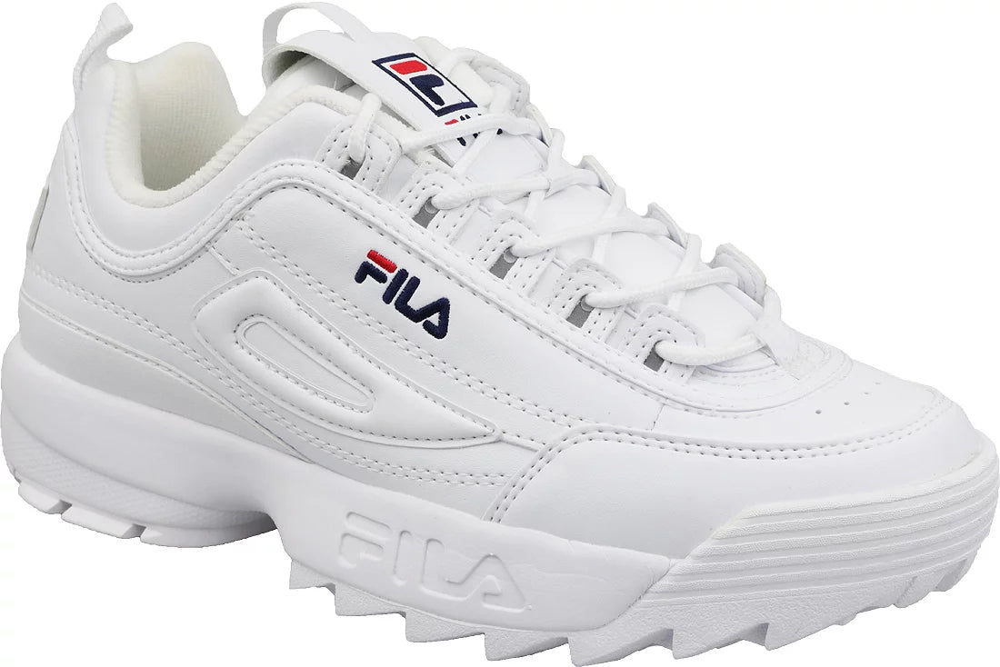 Fila Disruptor Low Wmn 1010302-1FG - Białe