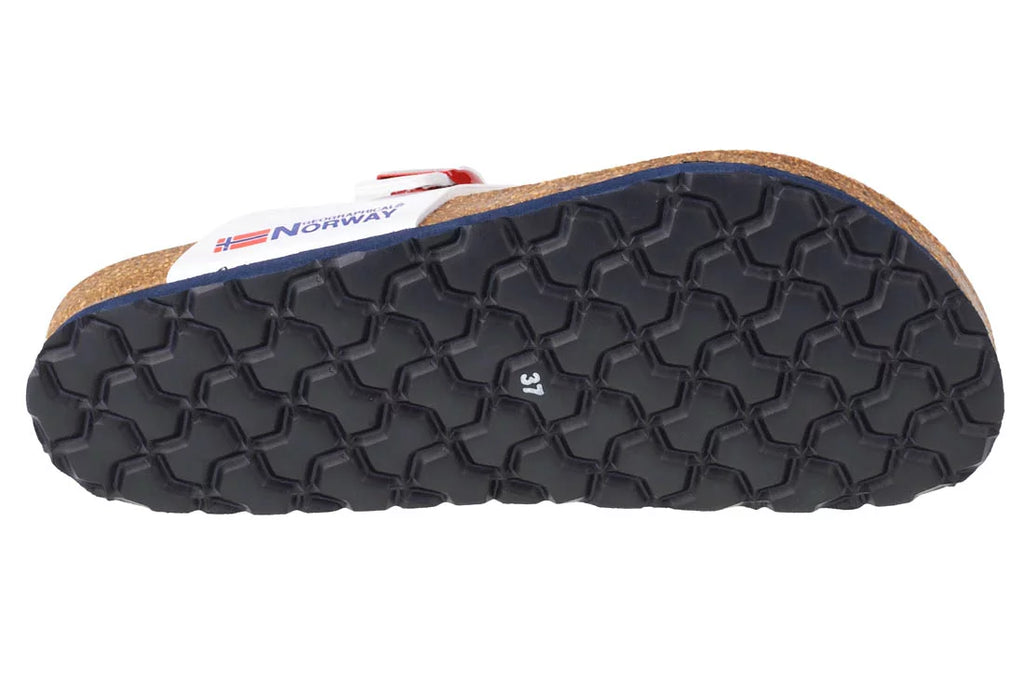 Geographical Norway Sandalias Infradito Donna GNW20415-34 - Białe