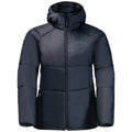Jack Wolfskin Bergland INS Hoody W 1207221-1010 - Granatowe