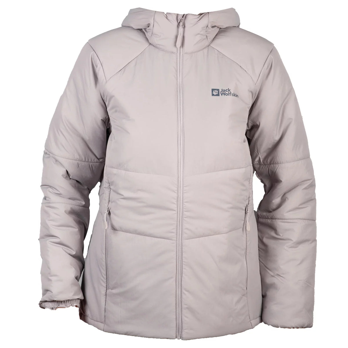 Jack Wolfskin Bergland INS Hoody W 1207221-2174 - Szare