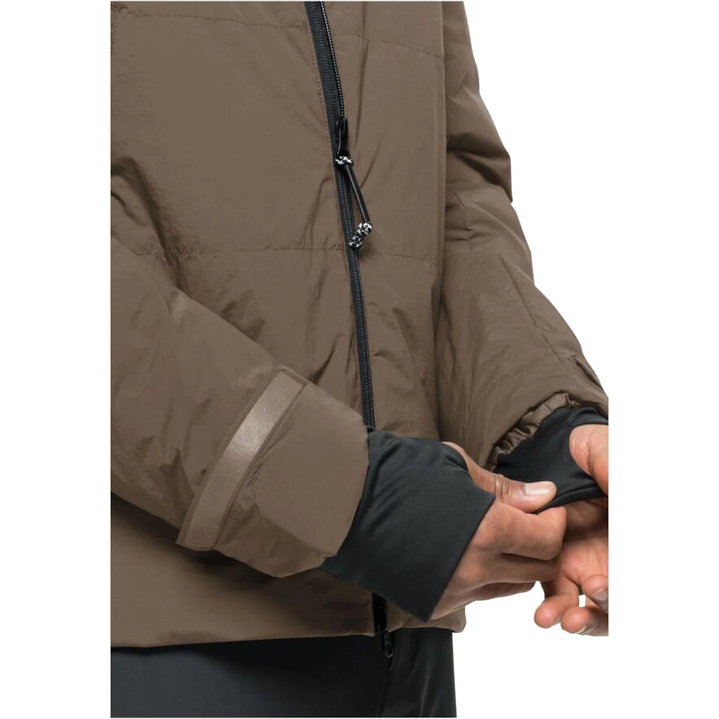 Jack Wolfskin Bike Commute Ins Jkt M 1206961-4610 - Brązowe