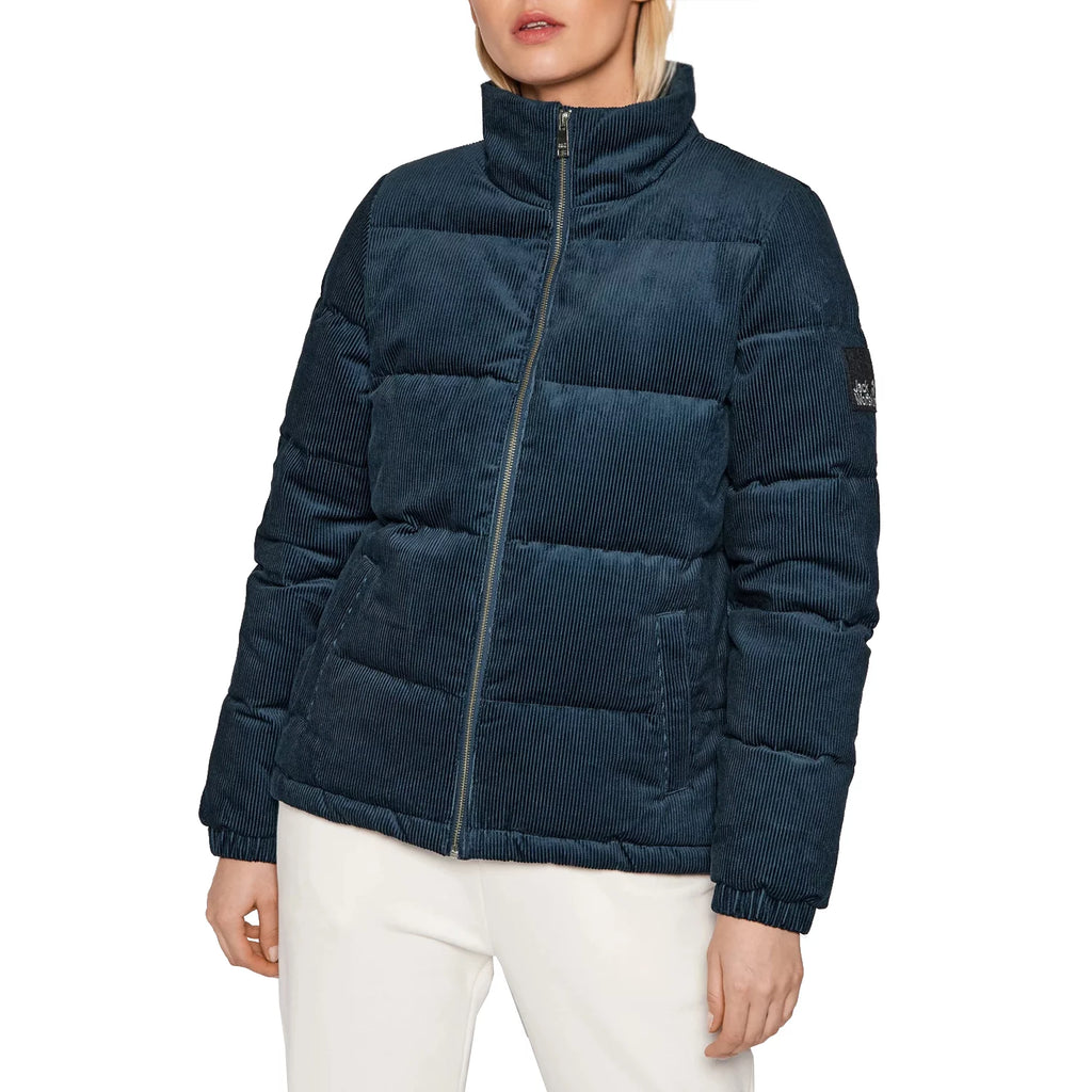 Jack Wolfskin Nature Corduroy Jkt W 1206171-1268 - Granatowe