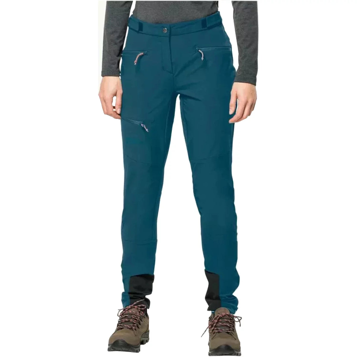 Jack Wolfskin Salmaster Pants W 1507681-4133 - Niebieskie