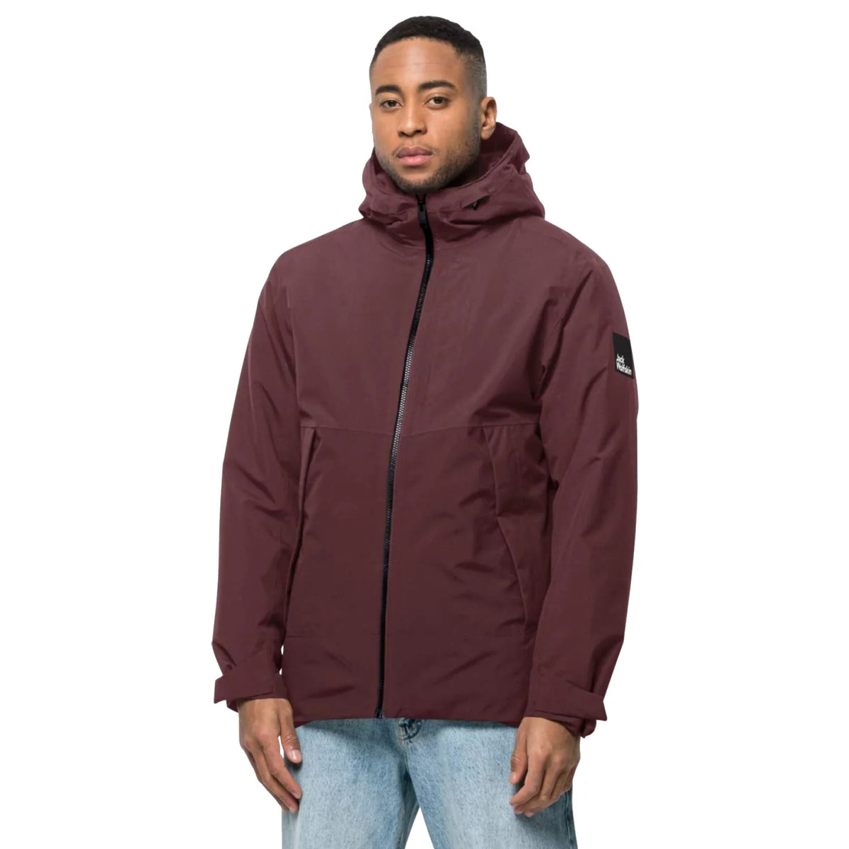 Jack Wolfskin Tempelhof Jkt M 1115491-2185 - Bordowe