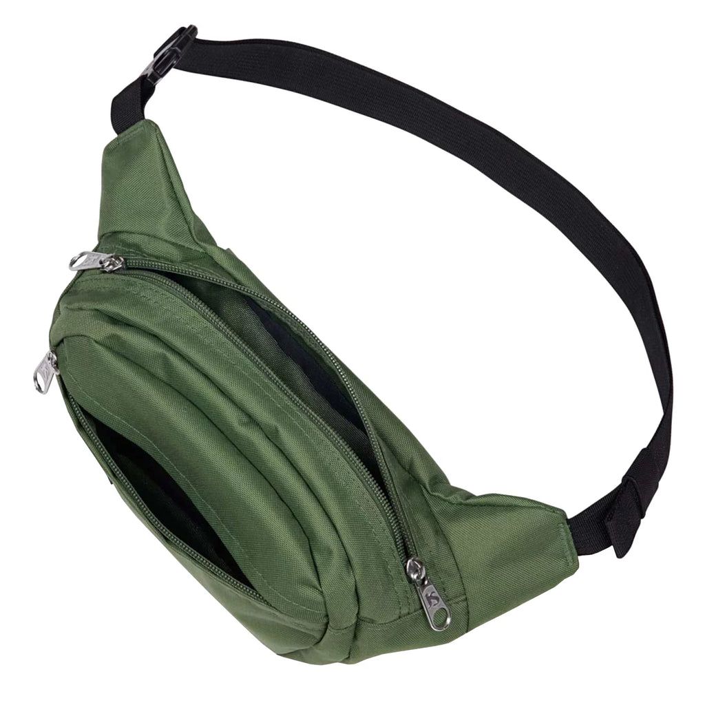 Jansport Fifth Avenue Waist Bag EK0A5BDK2T3 - Zielone