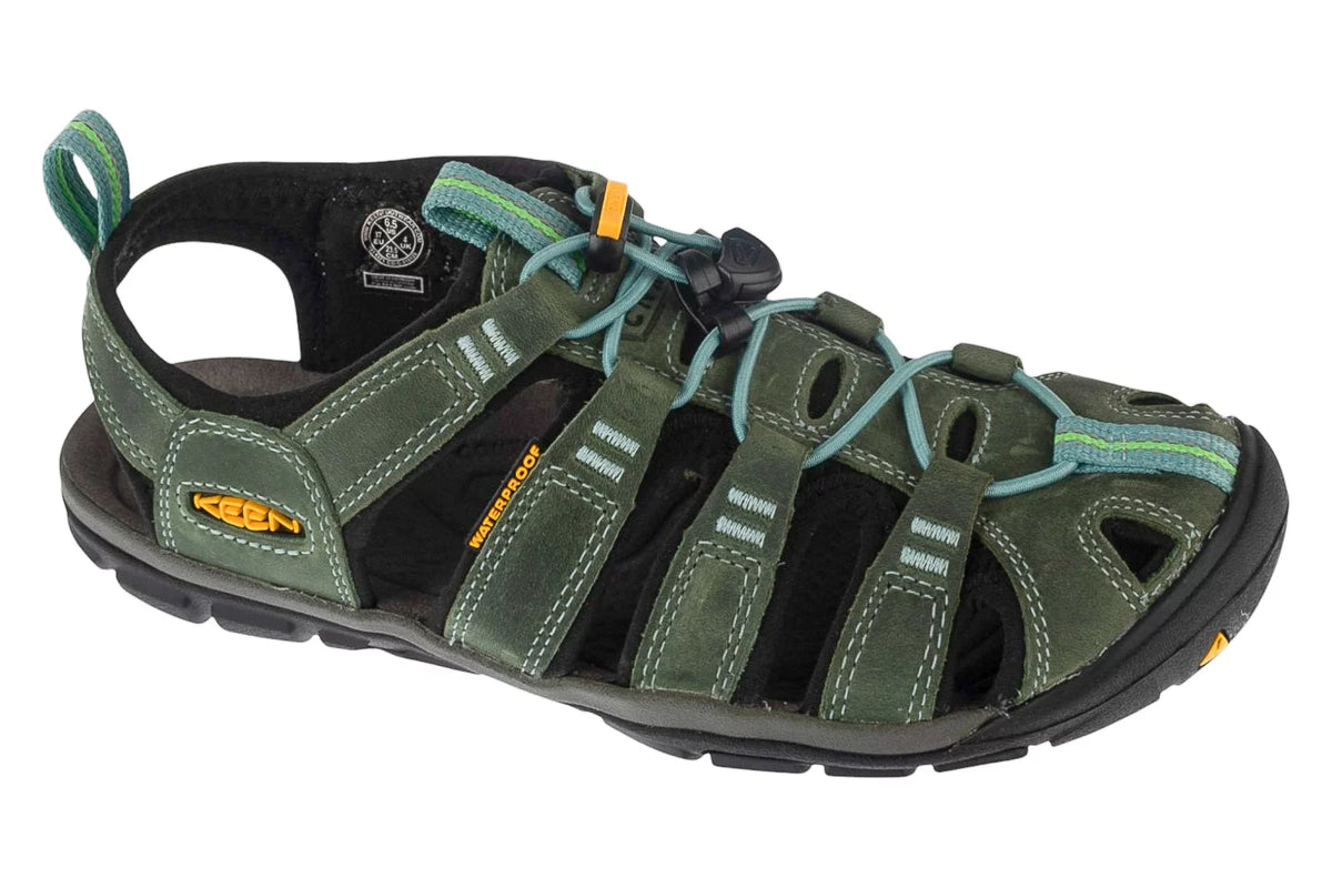 Keen Clearwather Cnx Leather Sandal 1014371 - Zielone