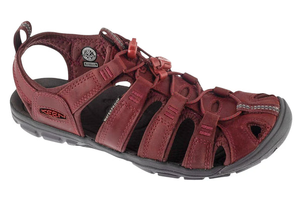 Keen Clearwather Cnx Leather Sandal 1025088 - Bordowe
