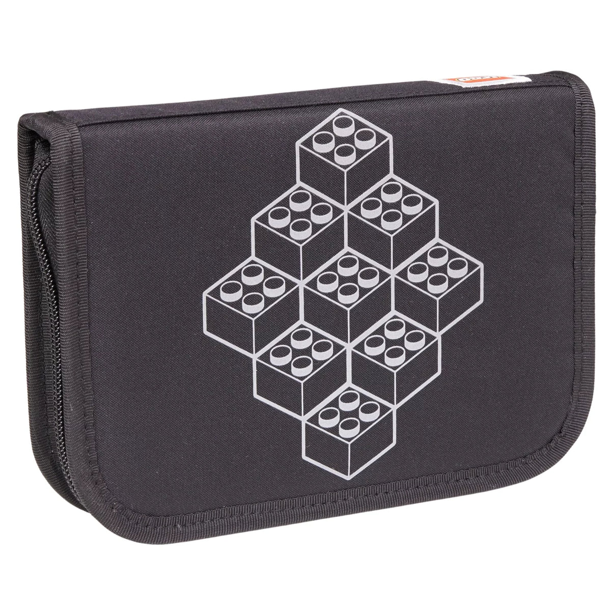 LEGO Bricks Pencil Case With Content 20085-2511 - Czarne