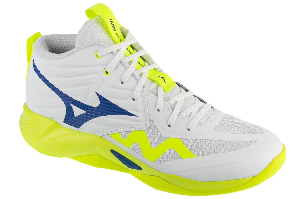 Mizuno Wave Momentum Pro Mid V1GA254539 - Białe