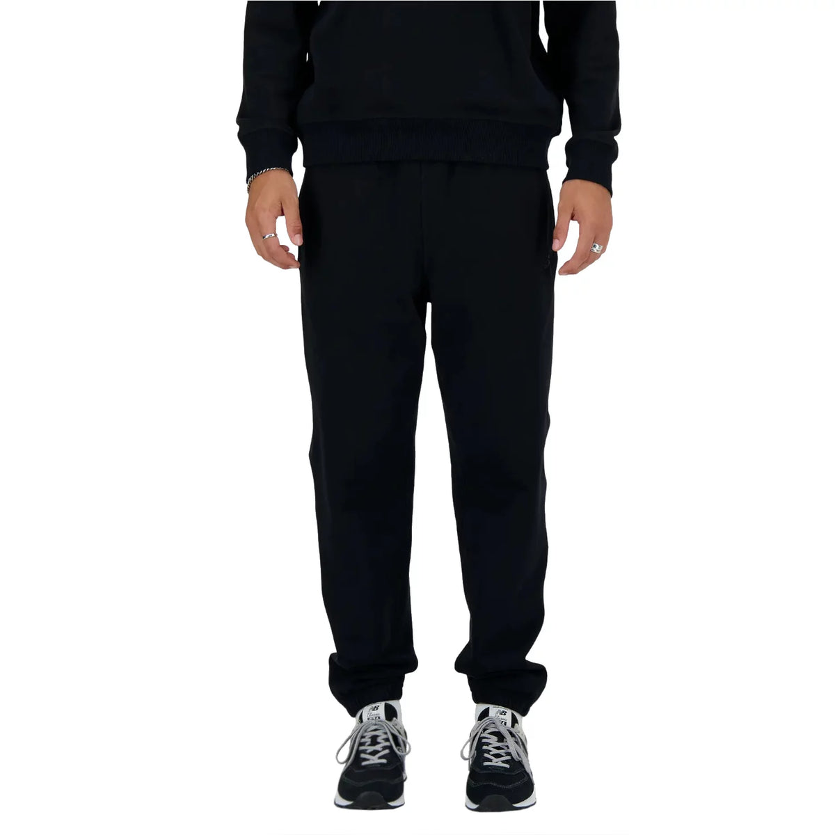 New Balance Athletics French Terry Jogger MP41508BK - Czarne