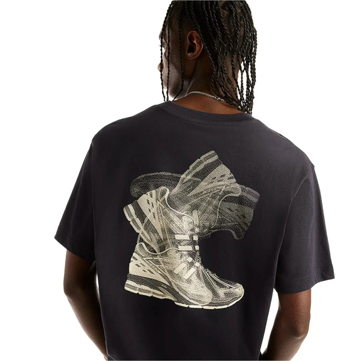 New Balance Foggy Daze 1906 T-Shirt MT62R4SWDNT - Granatowe