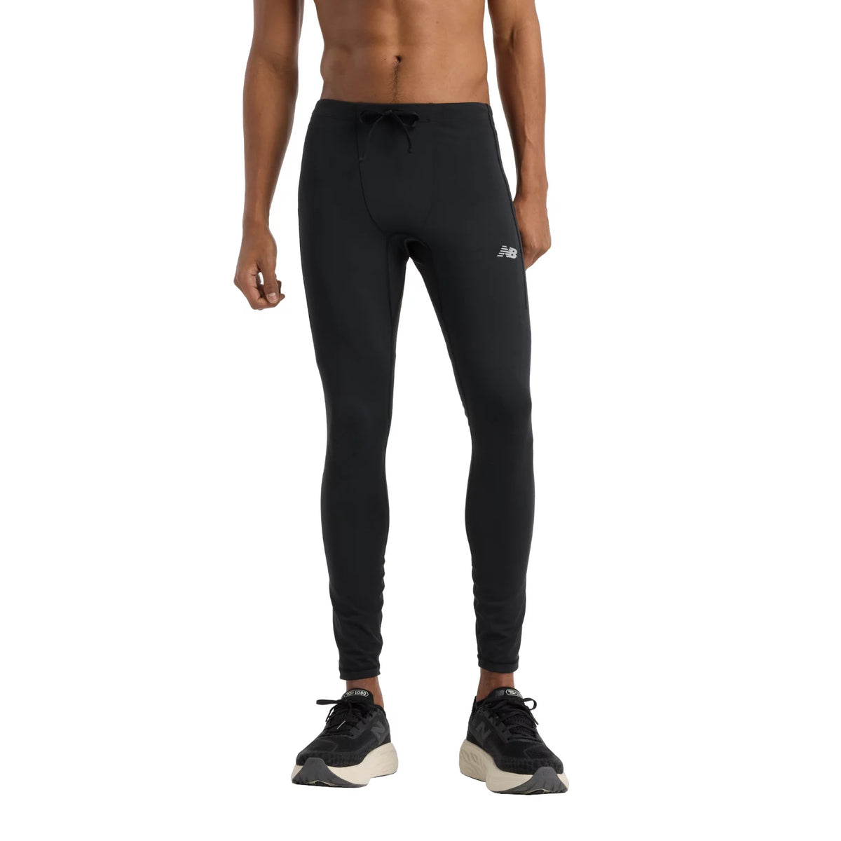 New Balance Leggings Sleek Tight MP51273BK - Czarne