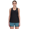 New Balance Singlet Athletics Tank WT41250BKH - Czarne